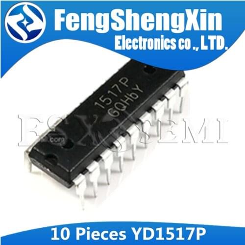 10pcs TDA1517P YD1517P DIP-18 TDA1517 DIP18 1517P YD1517 STEREO POWER AMPLIFIER IC