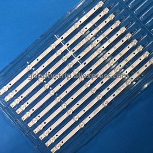 New Kit 8 PCS 5LED(3V) 415mm LED Backlight strip for 43PFF5459 42PUF6052 K420WD7 4708-K420WD-A3213K01 K420WDB TH-43C500C