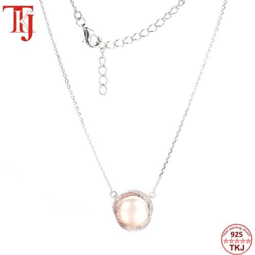 Женские ожерелья из жемчуга TekapoJade China At AliExpress