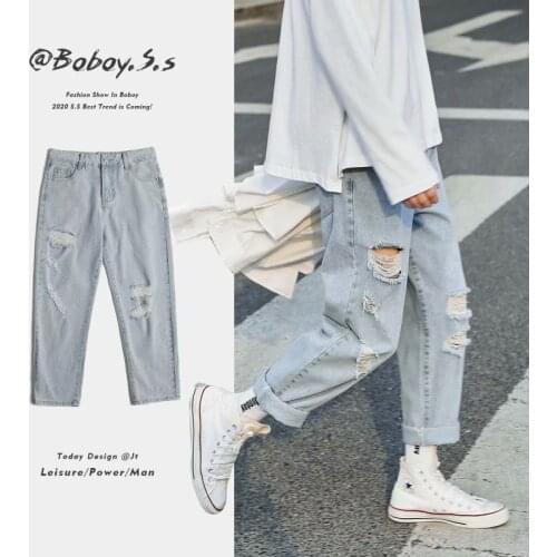 Youzhao Ripped Jeans For Men