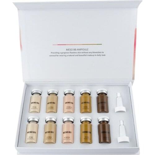 10 pcs BB Foundation Cream Concealer Primer Skin Treatment BB Cream Brightening Serum Semi-Permanent Makeup