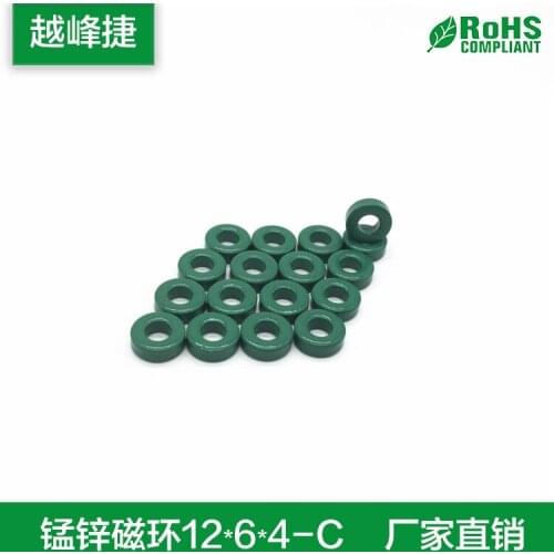 100pcs Inductor Core of Small Magnetic Ring 12*6*4-C Coil for Manganese-Zinc Anti-jamming Filter