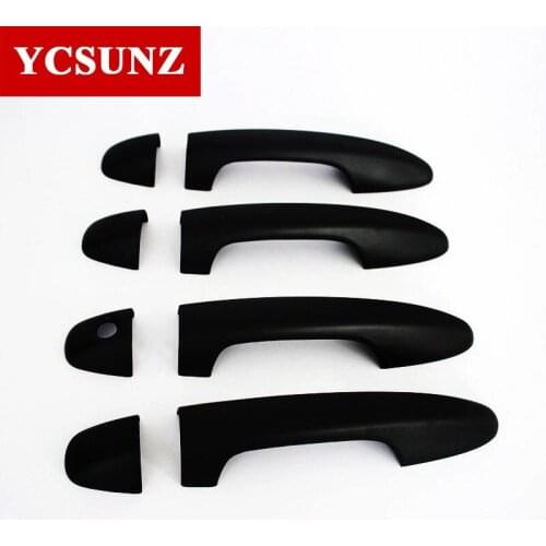 ABS 2019 For Toyota Innova Hilux Revo Rav4 Fortuner Black Handle Cover For Toyota Ki Jang Innova Ycsunz