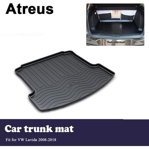 Atreus Car Trunk Cargo Floor Liner Tray Mat Cover Blanket For VW Lavida 2008 2009 2010 2011 2012 2013 2014 2015 2016 2017 2018
