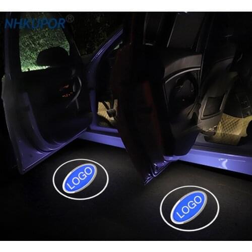 Free Shipping 2PCS Wireless Led Car Door Welcome Laser Projector Logo Ghost Shadow Lights for Multiple Models