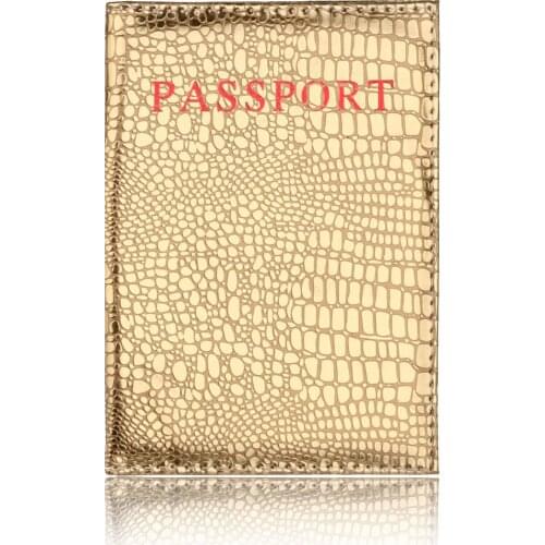 TOURSUIT 2019 Womens Fashionable Crocodile Leather Travel Passport Pouch Bag Holder Case Cover