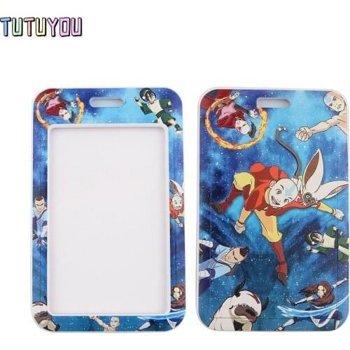 1pc PC2621 Anime Magic Story Lanyard Card ID Holder Car KeyChain ID Card Pass Gym Phone Badge Kids Key Ring Holder Jewelry