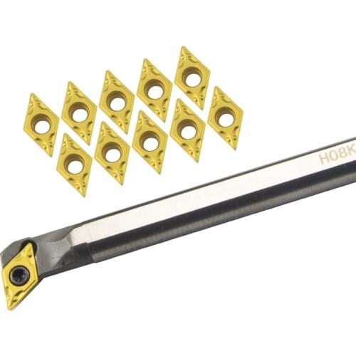 H08K-SDUCR H10K-SDUCR H12M-SDXCR HSS turning tool lathe boring bar small diameter deep hole boring cutter DCMT07 Carbide Insert
