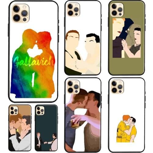 Gallavich Love TV Shameless ian Phone Case For iPhone 7 8 Plus SE 2020 XR X XS Max 12 Mini 11 Pro Max Soft Cover Coque