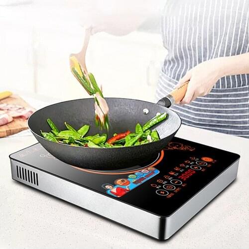 3000W high-power induction cooker household smart touch screen cooking stove