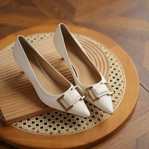 LIBIELIY Shoes With Medium Heels