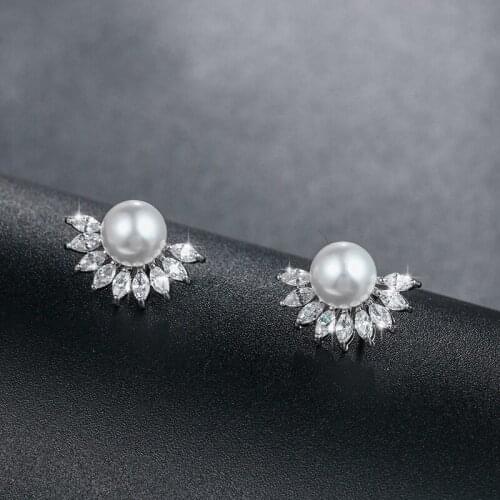 Small Pearl Earrings