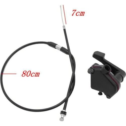 7/8 22mm Motorcycle Throttle Lever Thumb Controller Throttle Cable Thumb Fueler for Honda TaoTao ATV Four-Pit Bike