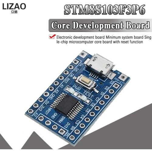 New Chip STM8S103F3P6 system board STM8S STM8 development board minimum core board