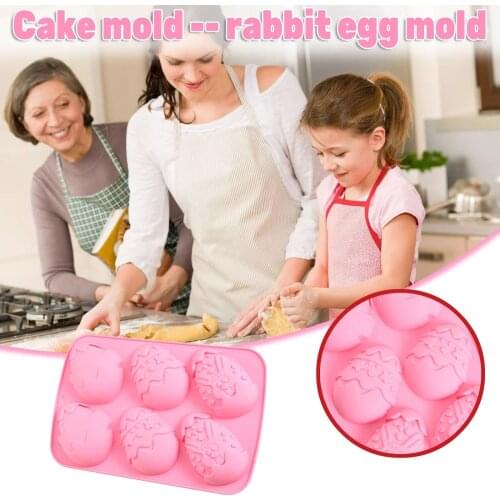 Easter Silicone Mold Easter Day Series Silicone Cake Mould Silicone Baking Epoxy Mold Chocolate Baking Mold Modelling Decor