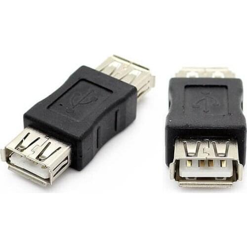 USB 2.0 A Female to A Female Coupler Converter Adapter Connector Joiner Cable