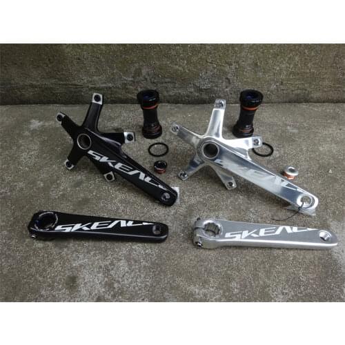 SKE Fixed Gear Bicycle Crank SKE Hollow Sprocket Crank Aluminum Alloy Crank Arm Track Bike Crank Cycling Bicycle Parts