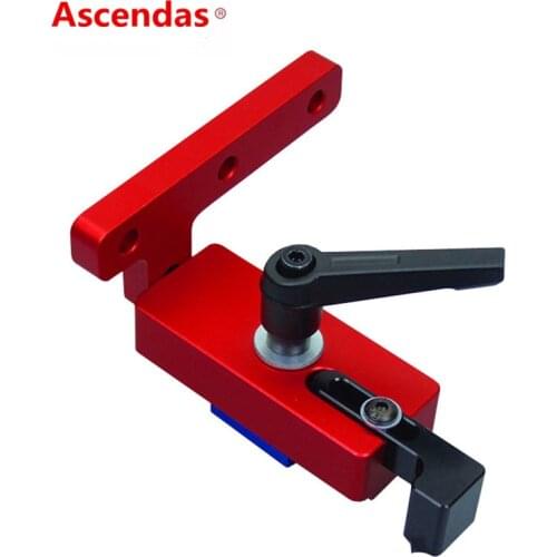 Miter Track Stop for T-Slot T-Tracks Manual Durable In Use Woodworking Tool DIY Tool ( Style : Quick Handle ) TP-0109
