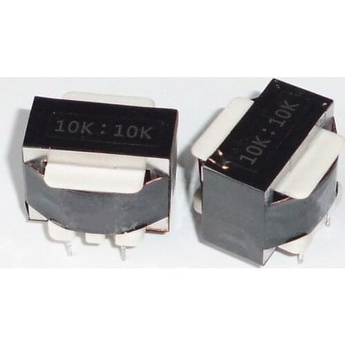 R3 10K: 10K 20Hz~80KHz 15mA Permalloy Audio Transformer,Pre-stage input cattle single-ended transfer signal isolator,J19312
