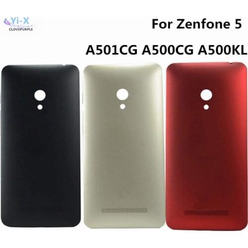 Rear Battery Cover Housing For Asus Zenfone 5 A501CG A500CG A500KL Back Battery Cover Housing Case with logo