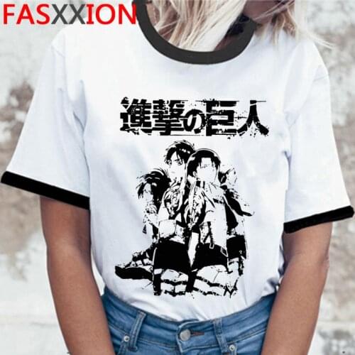 Attack on Titan Titans Attack Shingeki No Kyojin t-shirt male tumblr grunge graphic tees women vintage