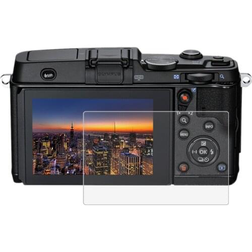 2.5D 9H HD Hard Tempered Glass Screen Protector Cover Ultra Thin For Olympus EP5 Camera