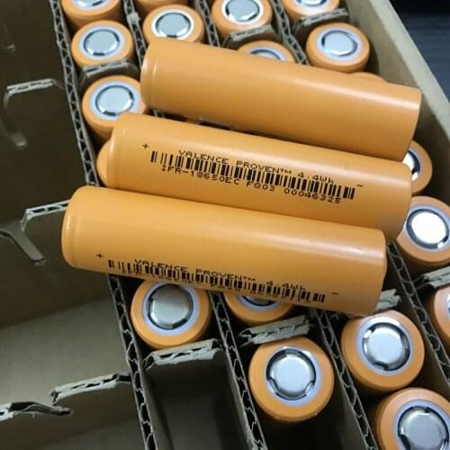6PCS 3.2V 18650 rechargeable LiFePO4 battery pack 1500mah lithium polymer cell for 12V 24V e-bike UPS power HID solar light