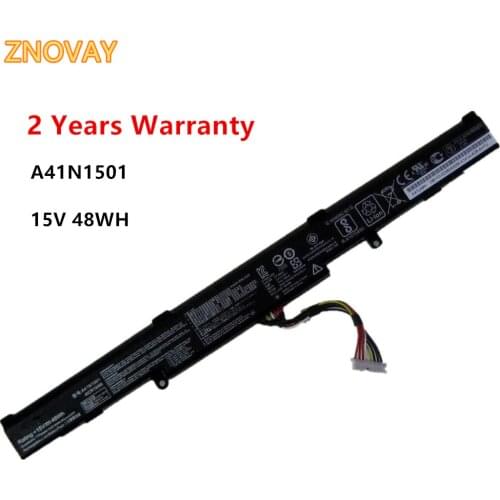 15V 48WH A41N1501 Battery Compatible with Asus N552 N752V G752VW N752VX GL752VW N552V N552VX N752VX A41LK9H
