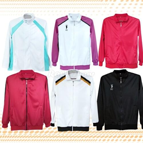 Anime Haikyuu!! Nekoma Fukurodani Jacket Pant Cosplay Costume Wig Haikiyu Jersey Sportswear Uniform Men Women Sweatshirt C35M32