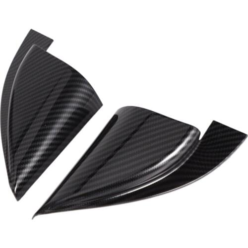 Car Accessories Front Door a Pillar e Cover Trim for Hyundai Encino Kauai Kona 2019 2020 Carbon Fiber Pattern