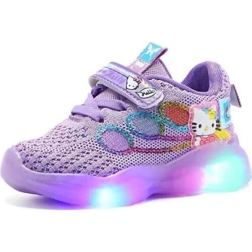 Childrens Shoes Sports Shoes 2021 New Leisure Shoes Woven Breathable Light Shoes Comfortable Non Slip Girls Sports Shoes