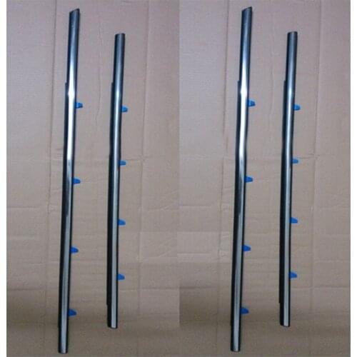 For Honda Accord 6th Generation Window Glass Waterproof Sealing Chrome Strip 1998-2002 Year