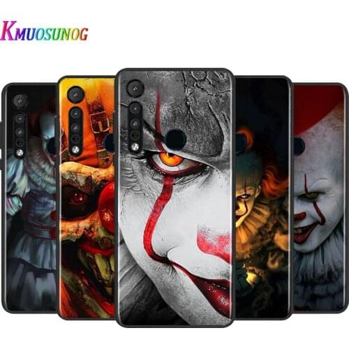 Pennywise Clown For Motorola G9 G8 G Stylus Power One Fusion Hyper Edge E7 E6 5G Plus Play Lite Silicone Phone Case