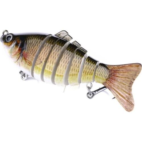 Multi-Section Fishing Lure Long-Distance Fish Fake Swimbait Lures 3D Eyes Artificial Vobler Wobbler For Fishing Carp Tackle