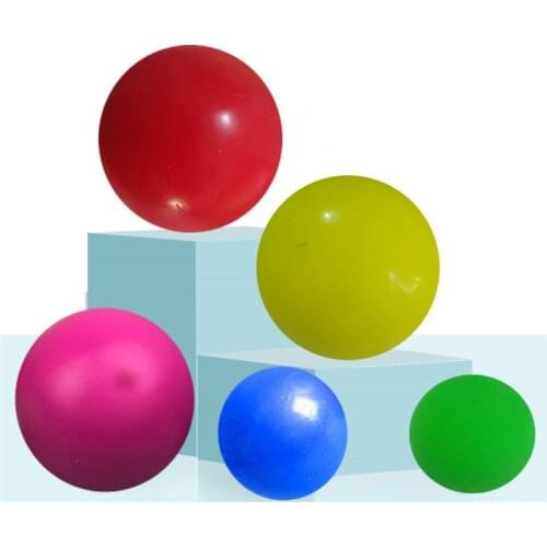 Sticky Ball Decompression Toy Squeeze Ball Sticky Squash Throw In Sticky Target Ball Catch Throw Ceiling Balls Childrens Toy