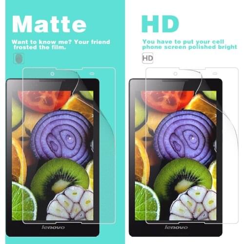 Matte Anti-Glare Film For Lenovo TAB 2 A8 8" HD Clear Glossy Film Screen Protector Mobile Phone Protective Cover Guard Shell