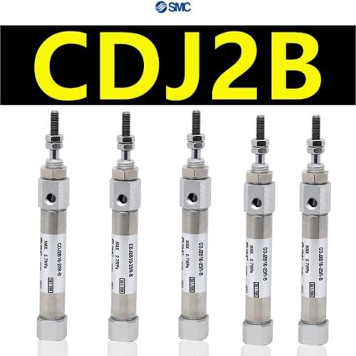 CDJ2B CDJ2B10 CJ2B10 Mini Pneumatic Cylinder New SMC -35 -40 -80 -100 -125 -150 -175 -200MM Double Acting Single Rod Air