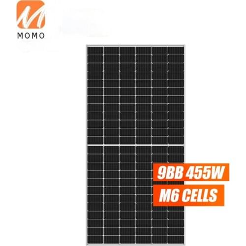 Solar panel 9 bb 6 bb single crystal solar power 440 w, 450 w, 455 w Price details could consulting the boss