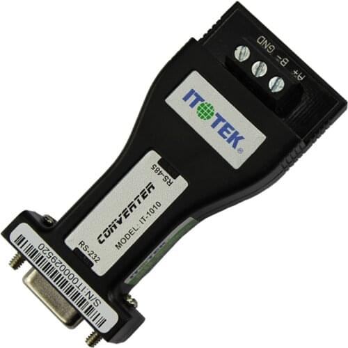 RS232 to RS485 passive converter 485 to 232 bidirectional mutual conversion communication module IT-1010