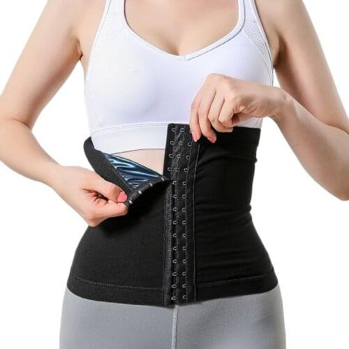 Waist Trainer Silver Ion Coating Women Body Shaper Waist Croset Cincher Tummy Control Sport Girdle Weight Loss Slimming Belt