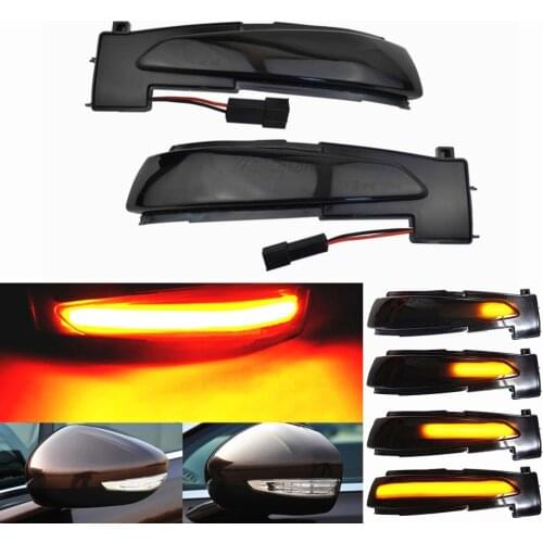 LED Dynamic Turn Signal Light For Peugeot 508 SW Flashing Indicator Sequential Blinker Lamp For Citroen DS5 C4 Grand Picasso II