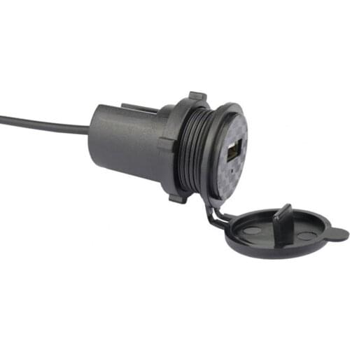 80%HOT DiscountMotorcycle Charger Single USB Port Waterproof PC Quick Charge Adapter for Motorbike