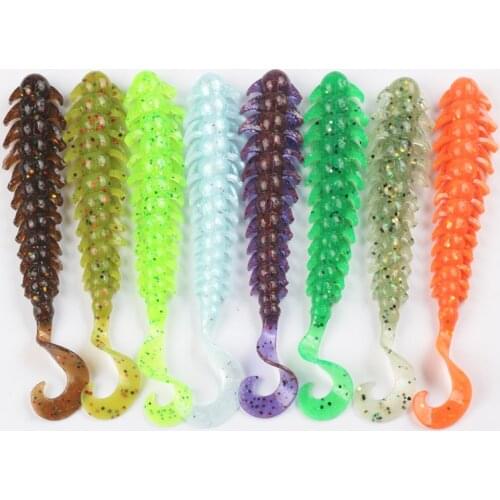 POETRYYI Fishing Lure Bug see Silicone Baits 11cm 1pcs Fishing Wobbler Bass Pike Shad Artificial Swimbait Jigging Soft Lures