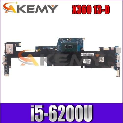 833505-001 833505-501 For HP X360 13-D i5-6200U Notebook Mainboard LA-C482P SR2EY DDR3 Laptop motherboard