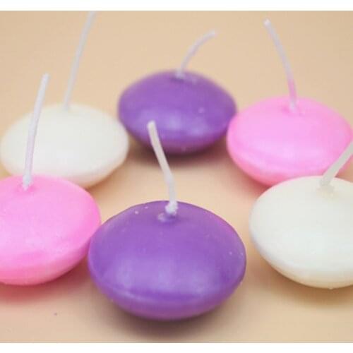 Free shipping Wedding candles photo photography festival candle light bar props water floating candle wax supplies candles