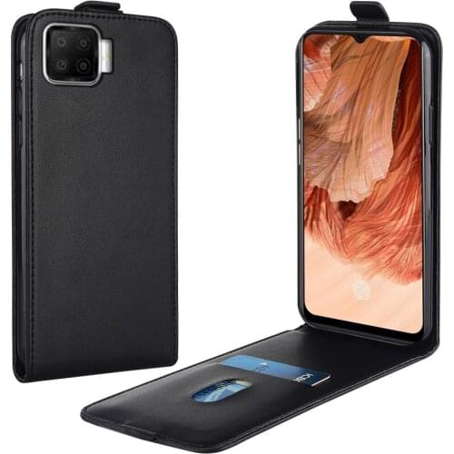 Flip Up and Down Leather Case for OPPO A73 4G CPH2099 CPH2001 CPH2021 Vertical Cover for OPPO A 73 4g Case Phone Bag