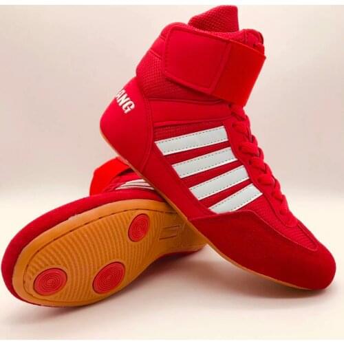 Professional Gym sports women men Wrestling shoes Boxing Shoes gear Sneakers weightlifting powerlifting Training fighting shoes