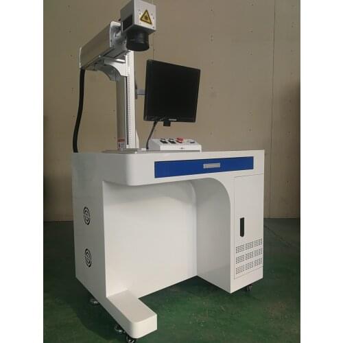 Mini Fiber Laser Marking Machine 50W Laser Source Engraver Machine Graver Cutter Metal Stainless Steel 110mm 200mm 300mm