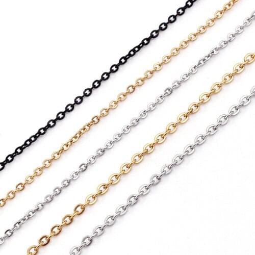 New Titanium Steel Necklace Pendant with Chain Welding Chain Clavicle Chain