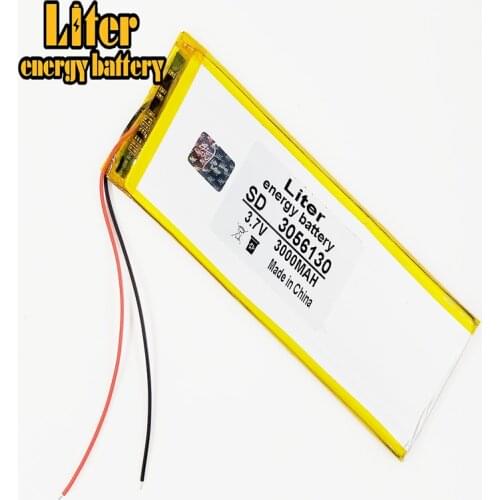 Polymer lithium 3056130 3.7V 3055130 3000MAH mobile power tablet PC MID